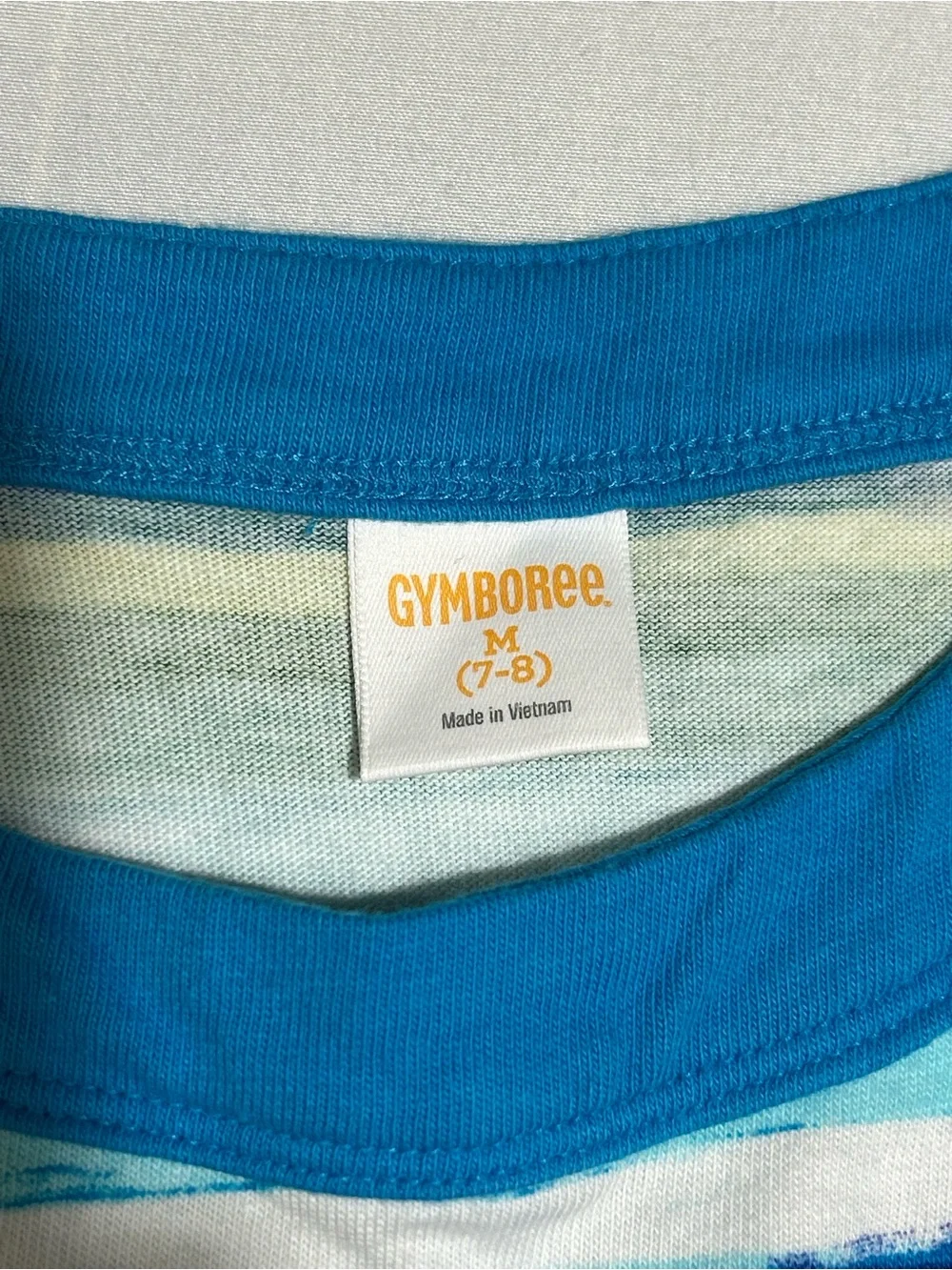 Gymboree Girls Medium 7/8 Sleeveless Bright Multicolor Striped Long Sundress